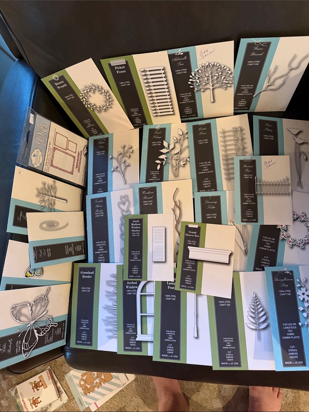 Unbranded Silver Home Design Sticker Accents - Assorted Shapes